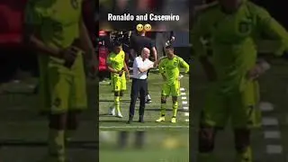 Ronaldo and Casemiro together again but in Manchester United