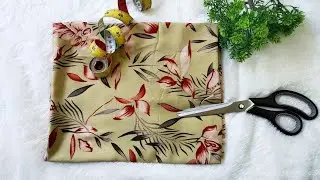 Very easy dress cutting and sewing//for 3-4 years//no pattern//sewing is easy