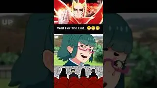 Naruto squad reaction on Girl X Boy 😁😁 #anime #shorts