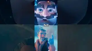 ice wizard vs electro wizard #clashroyale