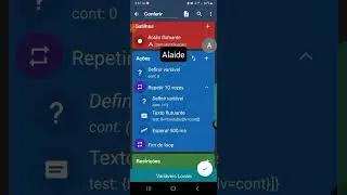 Como Criar Loop/Looping - Projeto 2 - Pt 3/3 FINAL- Macrodroid #loop #macrodroid #programacao