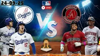 EN VIVO🔴Los Angeles Dodgers 🆚 Arizona Diamondbacks - Juego #02 LIVE (24/9/25) 🔴⚾