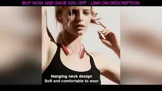 Lenovo HE08 Dual Dynamic Inteligente bluetooth 5.0 Esportes Neckband Fone de Ouvido Fones de Ouvido