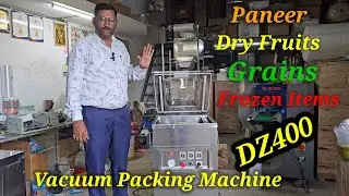 Paneer, Dry Fruits, Pulses, Frozen Items, Meat Vacuum Packing Machine | Vacuum Sealing Machine