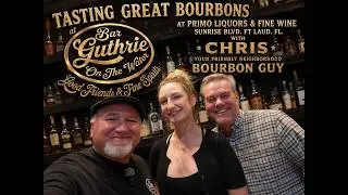Primo Liquors Back Bar for tasting with Chris from Bar Guthrie & Friends