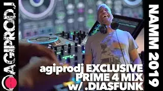 DENON DJ PRIME 4 House jam with .diasfunK - NAMM 2019| agiprodj.com