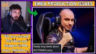Tarik Reacts To Derke Complaining About VCT EMEA's Production (AND MORE)