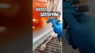 Satisfying car paint #satisfying #asmr #car #truck #paint