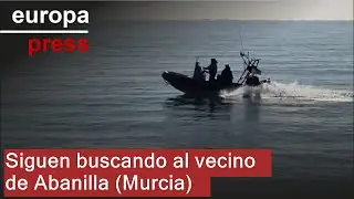 Siguen buscando al vecino de Abanilla (Murcia) desaparecido tras naufragar su lancha