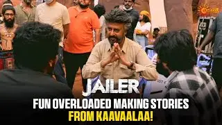Superstar Rajinikanth's Hilarious Kaavaalaa Moments! | Jailer Unlocked- Making of Jailer | Udaya TV