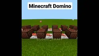 Minecraft Domino #shorts