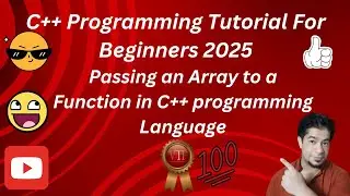 passing array to a function in C++ programming | In Urdu Language