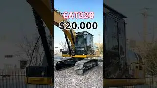 Used Cat 320, low working hours, premium condition, ready to work, global shipping! #UsedExcavator