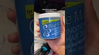 THE OG @DriaDoHair  #bluemagic #naturalhair #naturalhaircare #naturalhairgrowth