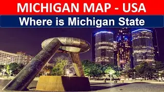 Map of Michigan