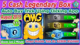 5 cash legendary box trick || with in 2 mints || 4.5.3 version 2019