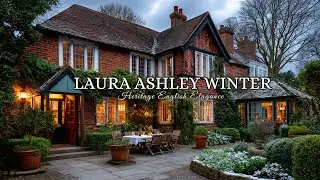 Winter Decor Ideas | Heritage English Elagance Inspired by Laura Ashley