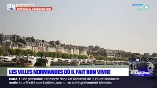 Normandie: quatre communes dans le top des villes où il fait bon vivre