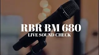 RBR BM680 Wireless Microphone Live Sound Test by Db Lights & Sound