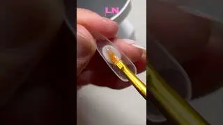 Builder gel with Dual system 💅🏻🤍 #nails #nailart #youtubeshorts