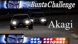 Initial D Street Stage Akagi Bunta 15 Star Challenge AE86 Playthrough