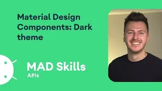 Material Design Components: Dark theme - MAD Skills