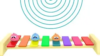 Piano Education and Alphabet Fun | Learn L M N O P with Giligilis’ Funny Cartoons