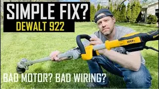Ремонт триммера DeWalt 20V 922. Неисправности триммера DeWalt и устранение неполадок.