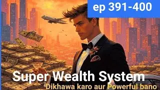 Super wealth System ep 391-400||#hindinovelstory #audiobooksonline #pocketfm #hindi 