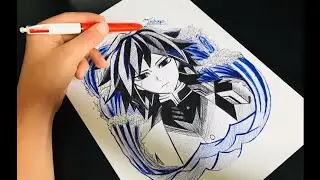 JE N'AI LE DROIT QU'A UN SEUL STYLO QUATRE COULEURS POUR CE DESSIN !