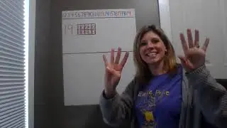 Kindergarten Lesson on the number 19