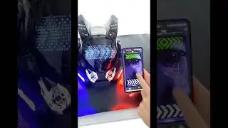 Mycostime-Cyberpunk Mask-Gothic Tactical Mask With Chargeable Lights-Cosplay Props