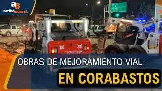 Obras de mejoramiento en Corabastos: Intervienen 5.000 metros cuadrados de malla vial | CityTv