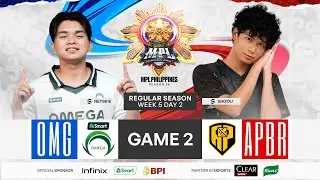 MPL PH S16 - W5D2 - OMG VS APBR GAME 2