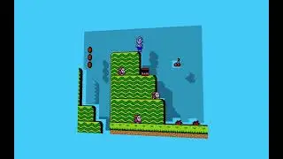 Super Mario bros. 2 play 3d