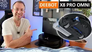 Ecovacs Deebot X8 Pro OMNI - Le rouleau de lavage fait toute la différence