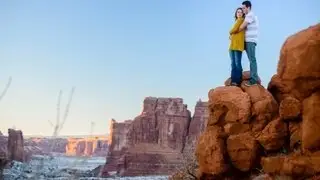 Utah Red Rock Engagement Pictures
