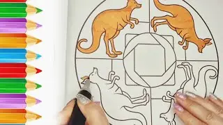 🔥INSANE Kangaroo Coloring Transformation 🦘✨ | Watch Cute Joeys Come ALIVE!