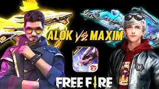 Alok Vs Maxim  |#Shorts #Whiteshadowgmaing#prankfreefire