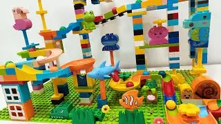 Satisfying LEGO DUPLO Marble Run &mdash; Sea Animals & Perfect Flow