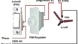 Fan regulator Connection | fan regulator or switch connection | Fan Regulator Connection kaise karen