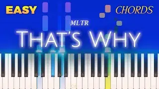 MLTR - That’s Why (You Go Away) - EASY Piano CHORDS TUTORIAL by Piano Fun Play