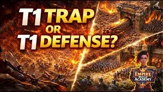 T1 Trap or T1 Defence on Evony? Decision Made