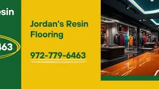 Transform Your Space with Jordan's Resin Flooring - Epoxy Flooring Masterpiece