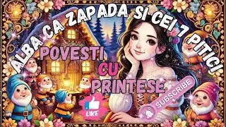 🌟💖ALBA CA ZAPADA SI CEI 7 PITICI🌟 | Basme și Legende #storytime #fyp #viralvideo #kids #kidsvideo