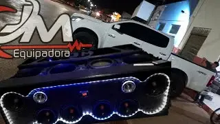 s-10 com 4 subs //  Zetta audio+Banda