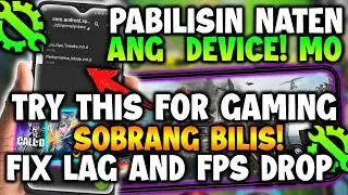How To Overclock Android Without Root | Paano ma Fix ang Lag& Fps Drops | Boost Cpu & Gpu