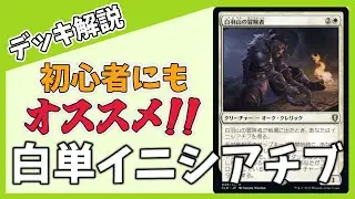 [Deck Explanation] Recommended for Vintage beginners! Mono-White Initiative [#MTG]