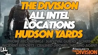 The Division All Intel and Collectibles Locations | Hudson Yards