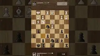 💡 &ldquo;Simple But Deadly Checkmate! ♟️🔥&rdquo;#chess #checkmate #chessshorts #tactics #brilliancy #chesser98